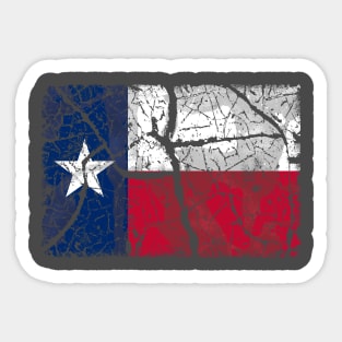 Texas Extended Shadow VINTAGE Sticker